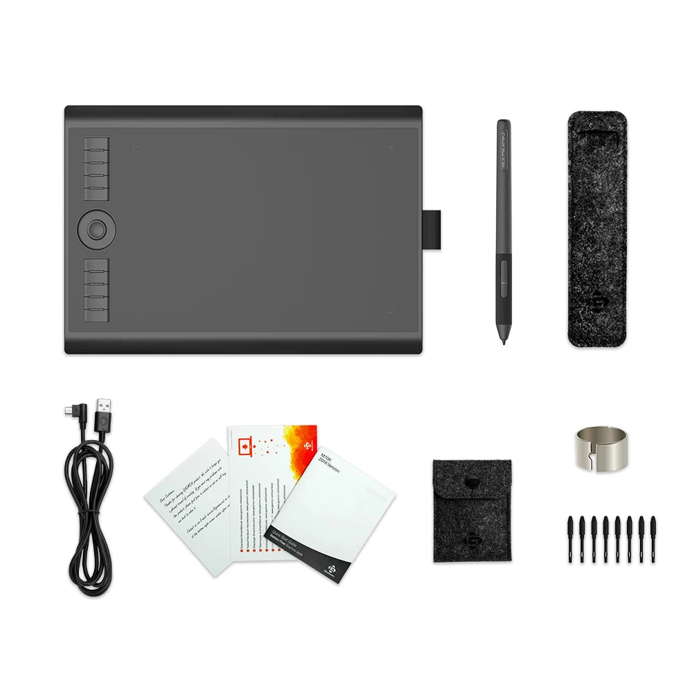 GAOMON M10K Pro Graphics Tablet For Drawing With Tilt