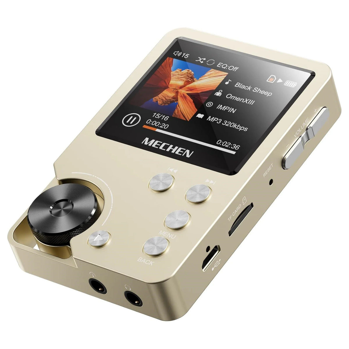 Mechen Portable Hi Fi Digital Audio Player Supports Lossless Dsd