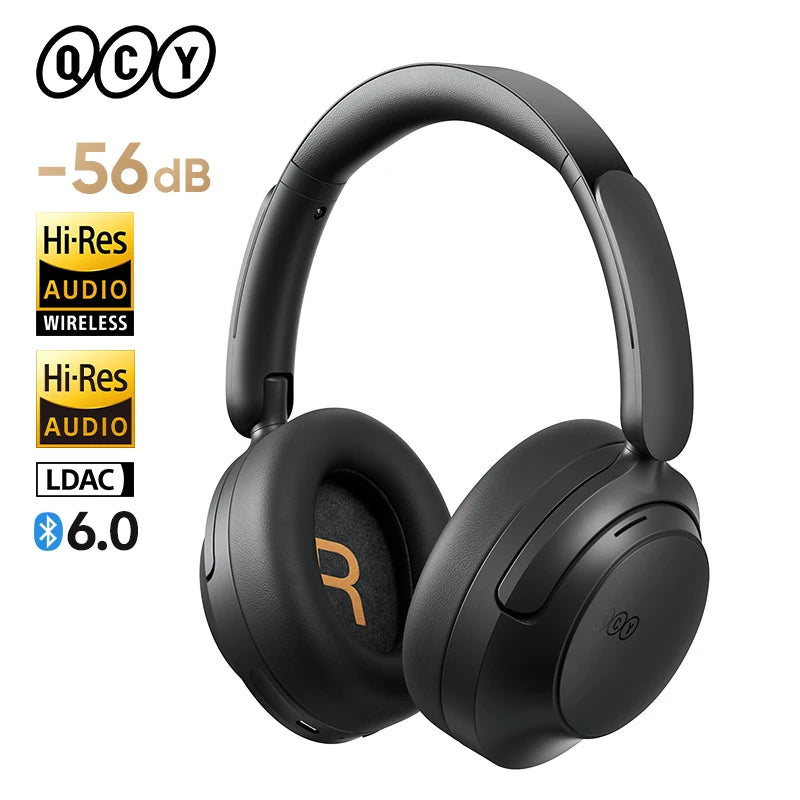 QCY H3S Over Ear ANC Bluetooth Headphones LDAC Spatial Sound