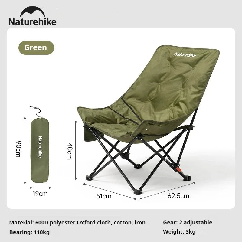 Naturehike Sea Star Recliner Moon Chair Two Position Adjustable Foldable