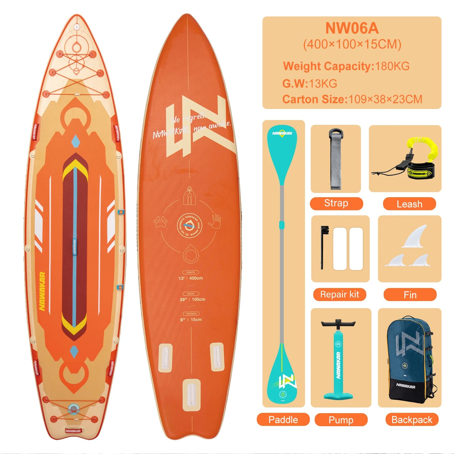 US Stock Professional Stand Up Paddleboard For Water Sports Reinforced