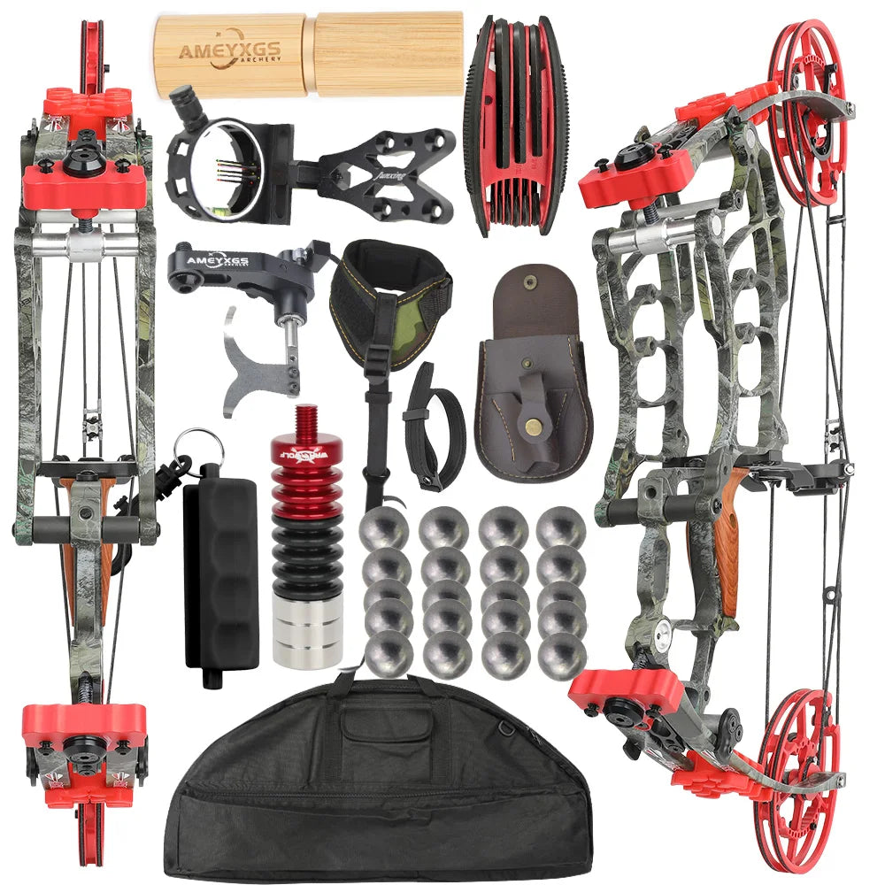 Rh Compound Dual Bow 30 To 70 Lbs Hunting Archery