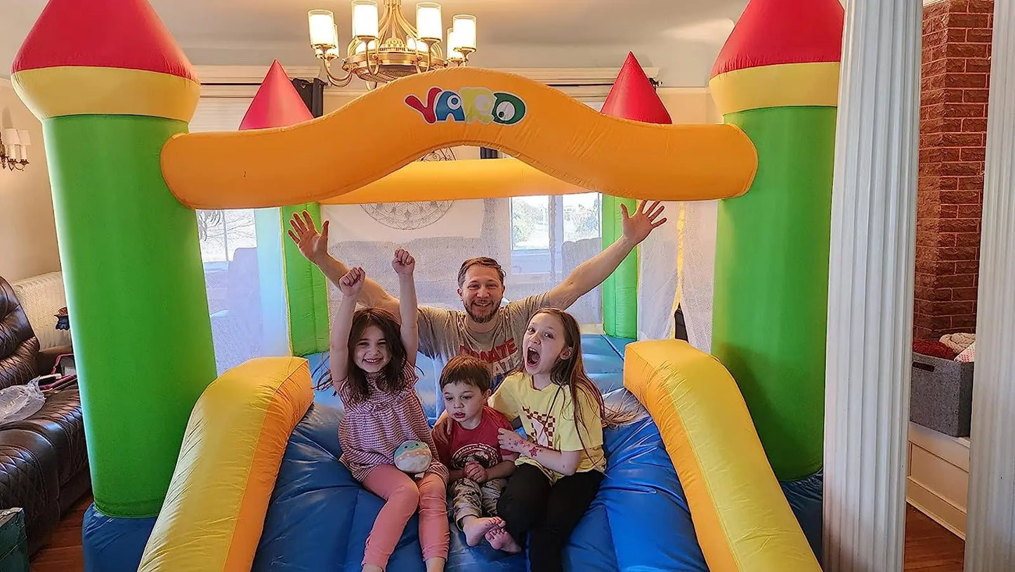Yard Inflatable Bounce House With Slide for Outdoor and Indoor