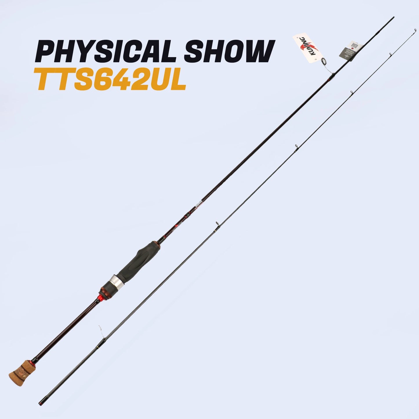 Kuying Teton Carbon Fishing Rod Casting Spinning Lure River Stream