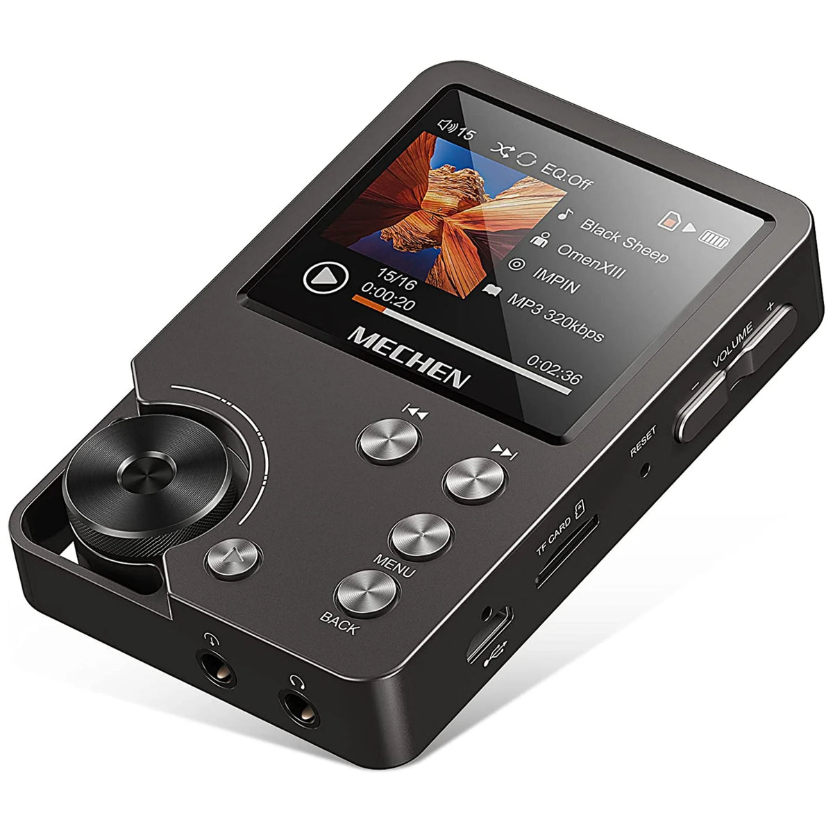 Mechen Portable Hi Fi Digital Audio Player Supports Lossless Dsd