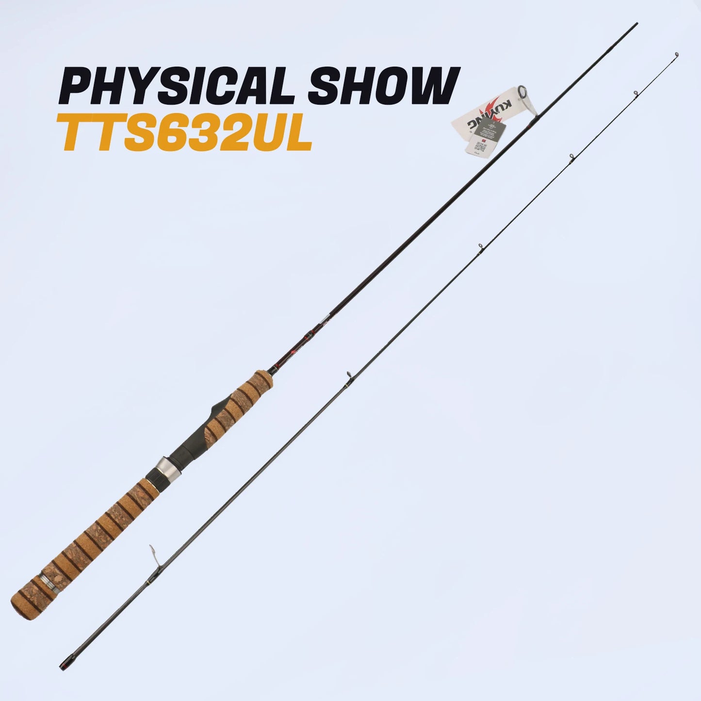 Kuying Teton Carbon Fishing Rod Casting Spinning Lure River Stream
