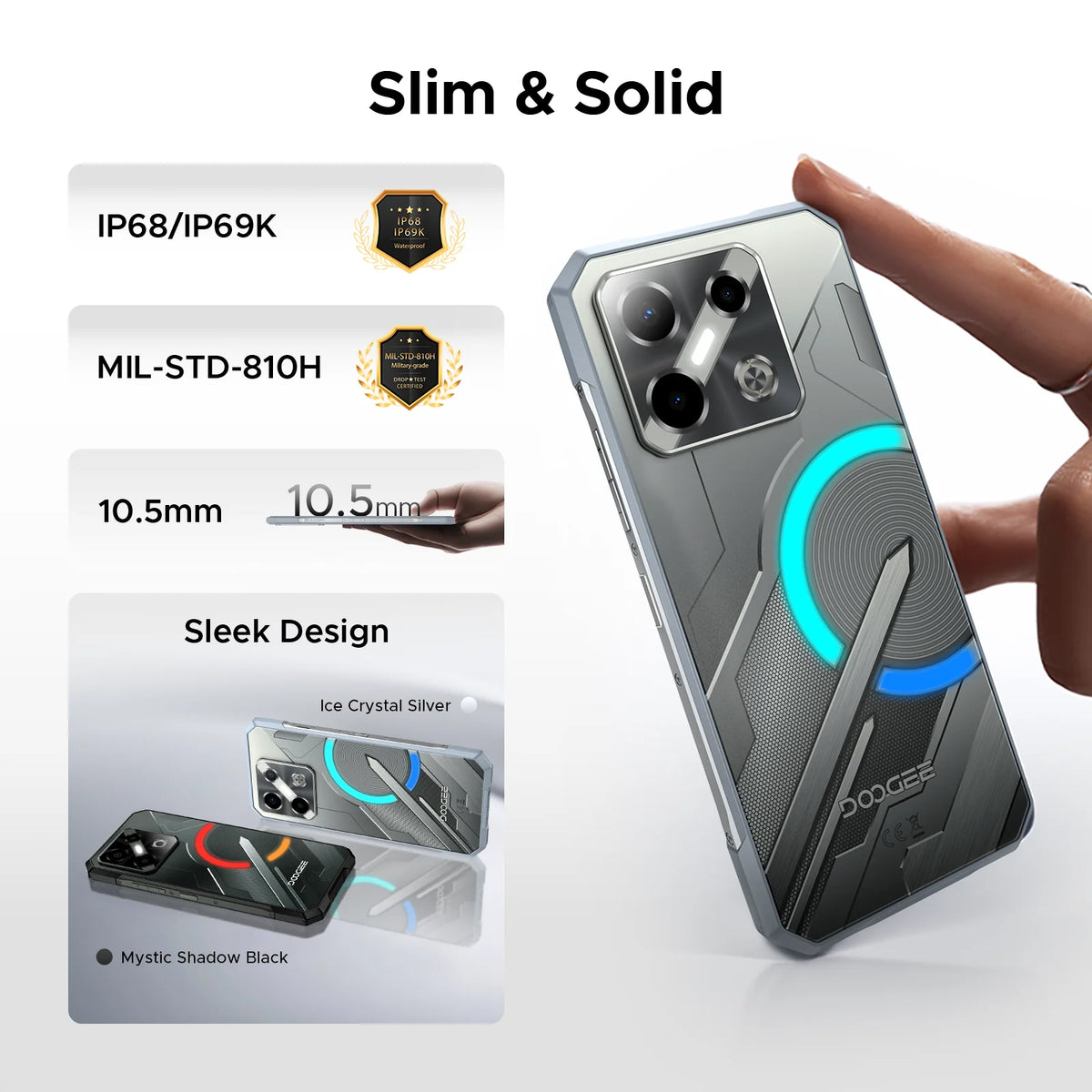 DOOGEE Blade GT Pro 5G Rugged Smartphone With 5800mAh Battery