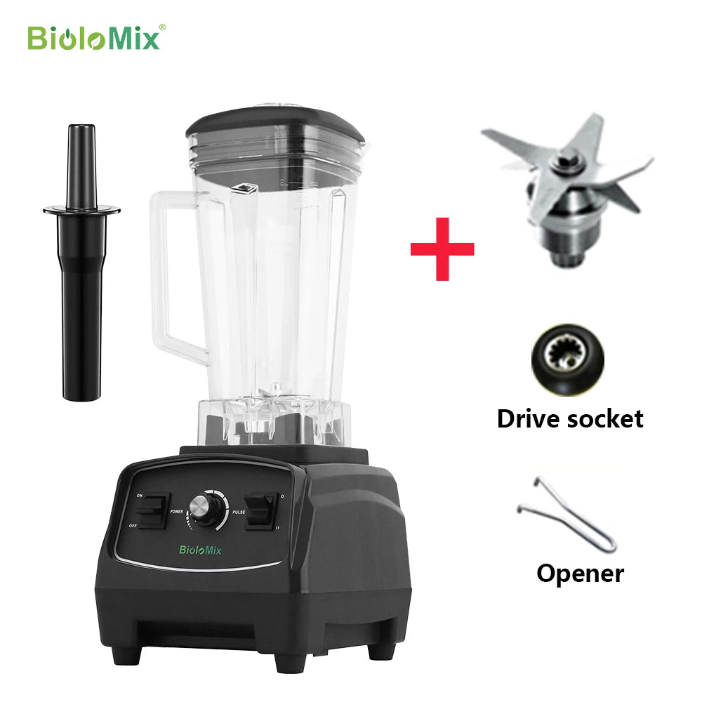 Biolomix 2200W Heavy Duty Grade Blender Mixer Juicer Processor
