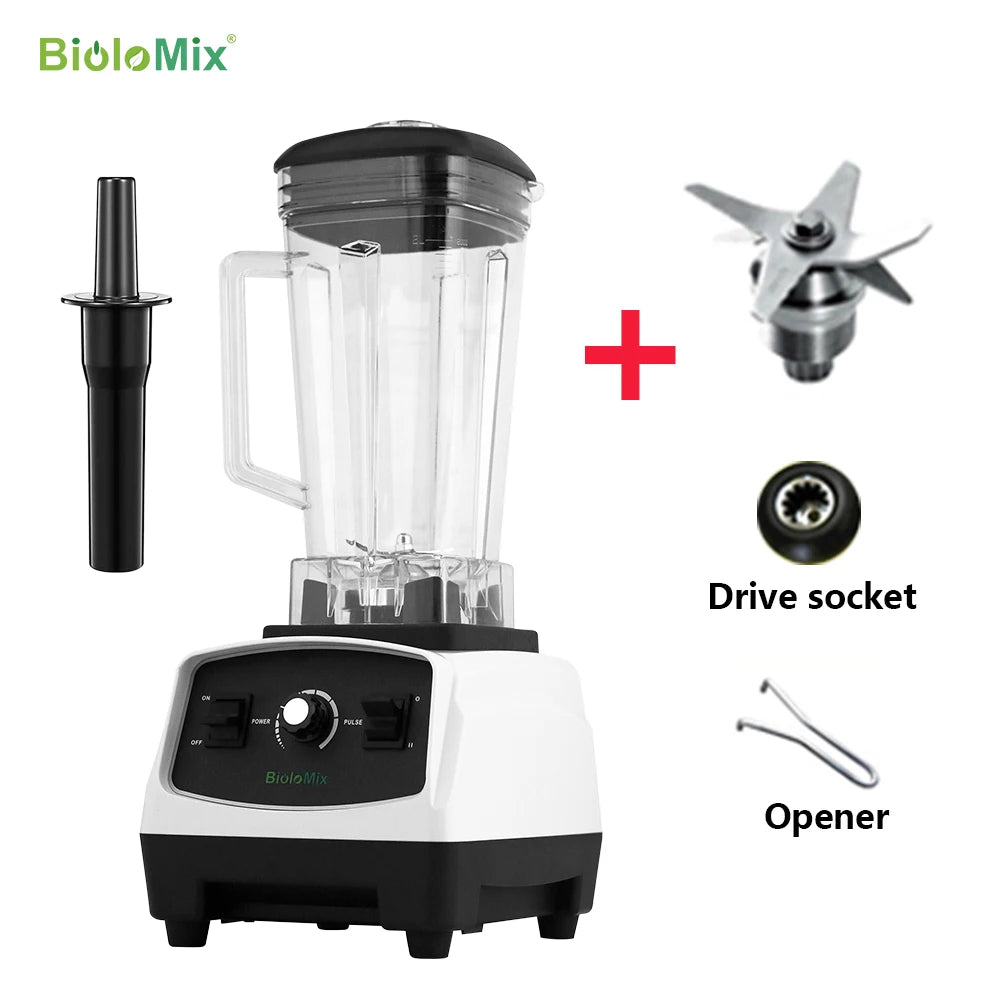 Biolomix 2200W Heavy Duty Grade Blender Mixer Juicer Processor