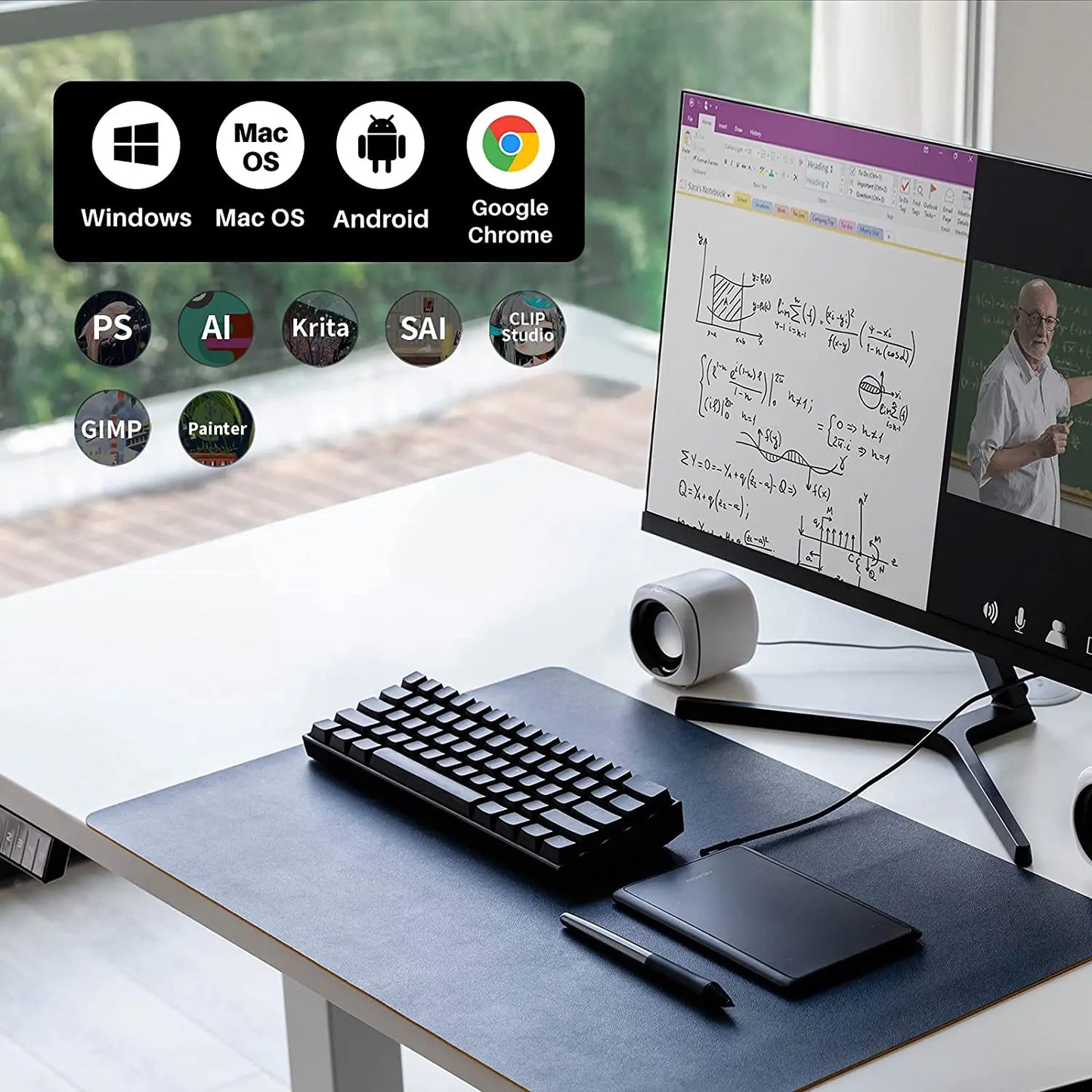 HUION H420X Graphics Tablet Type-C For Android And Windows PCs