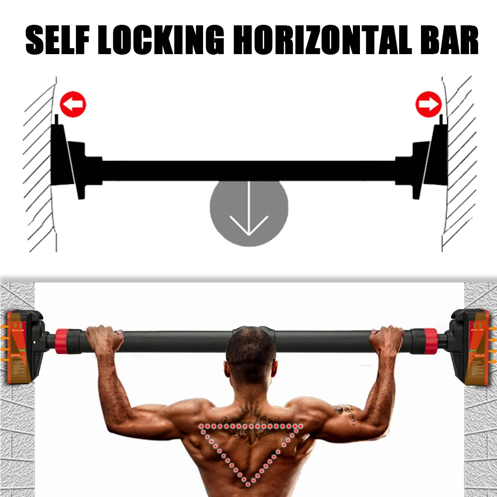 TWISTER.CK Adjustable Pull Up Bar With Level Gauge For Doorway