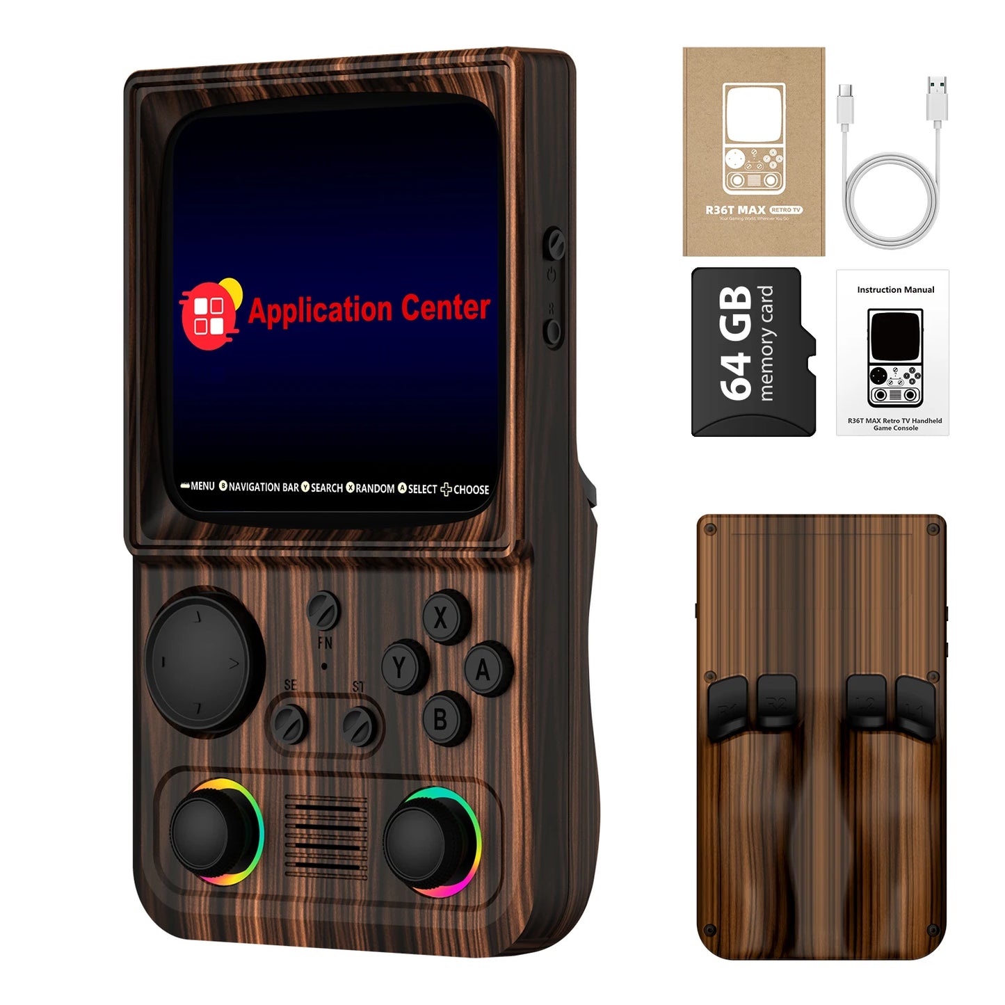 AISLPC RG40 MAX Handheld Game Console Portable Wireless Gaming System
