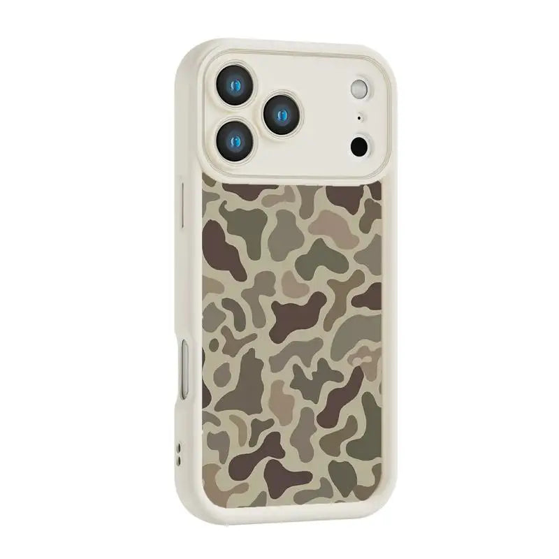 Shockproof Camouflaged TPU Case For iPhone 11 To 17 Pro