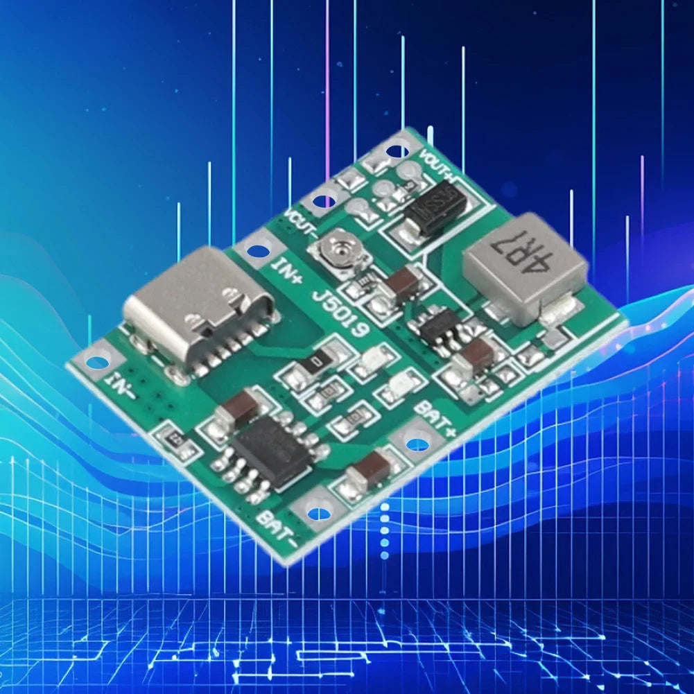 TP4056 Lithium Battery Charger Module DC Boost Type C