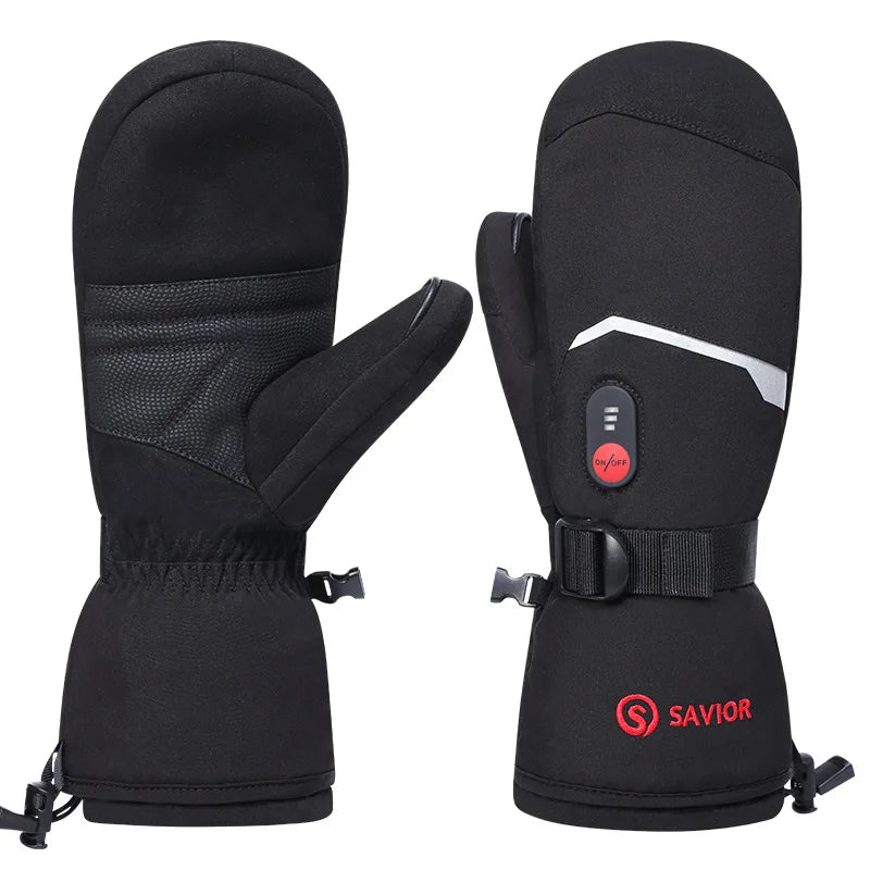 Savior Heat Heated Mittens For Men And Women Battery Gloves