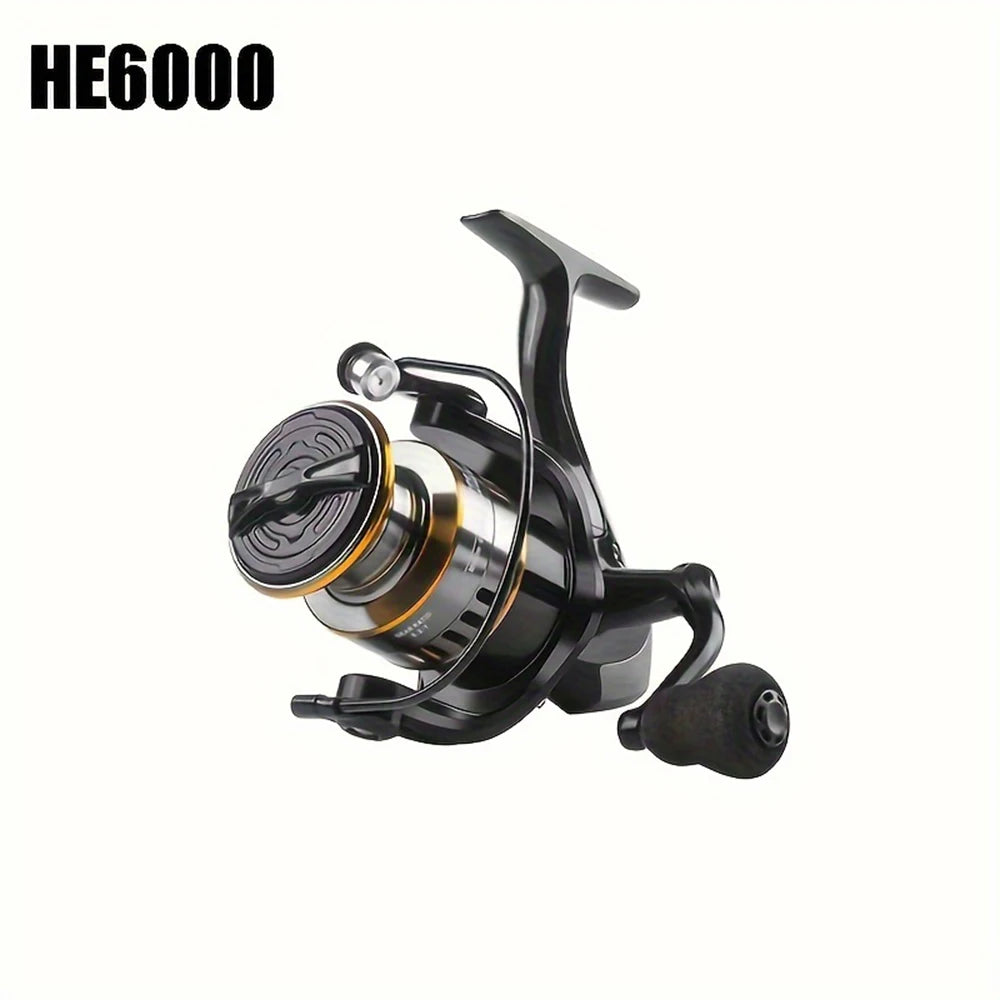 Professional Metal Spool Spinning Reel 5.2 Gear Freshwater Saltwater Fishing