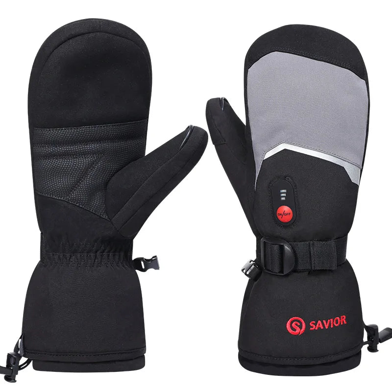 Savior Heat Heated Mittens For Men And Women Battery Gloves