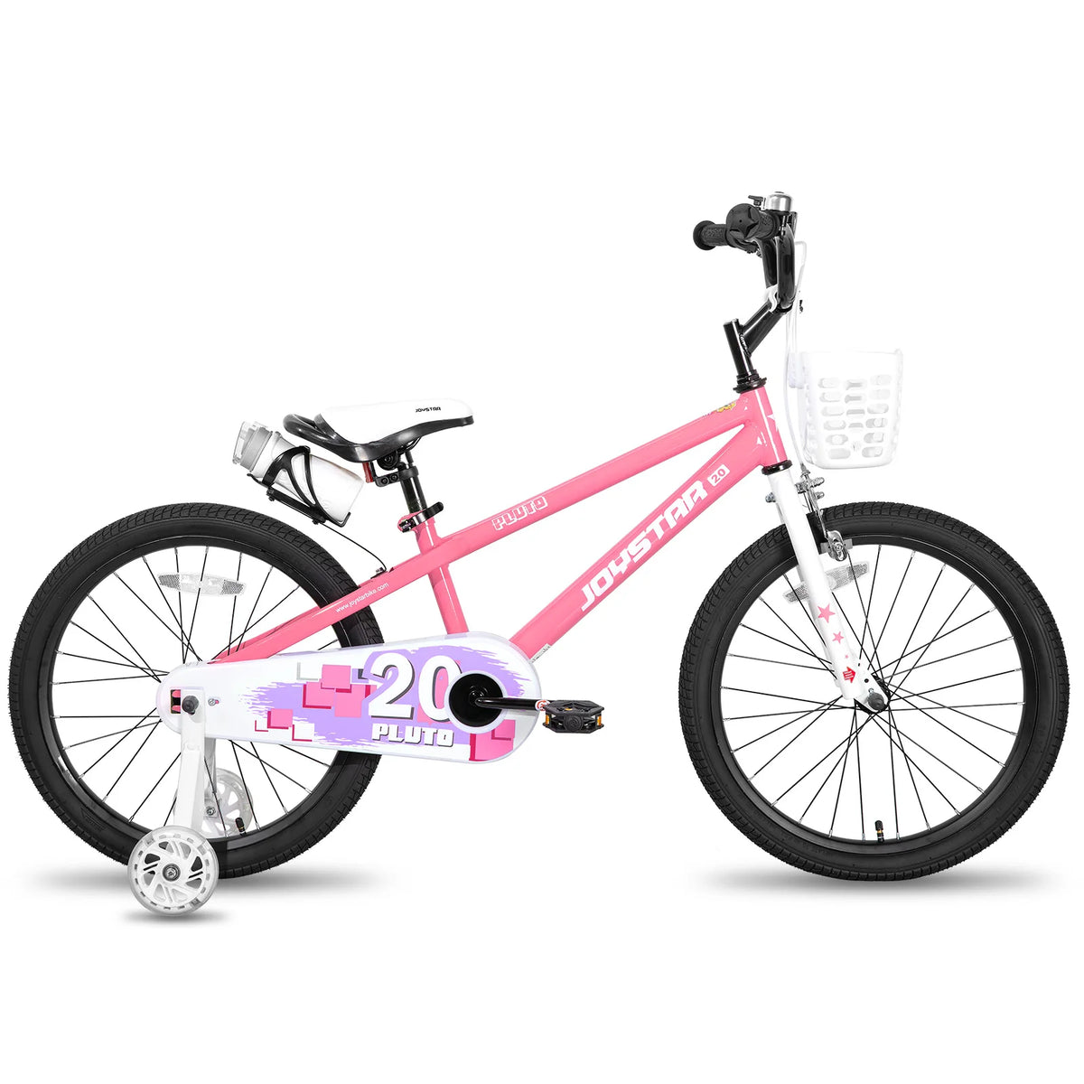 JOYSTAR Kids Bicycle 3-12 With Light Up Training Wheels