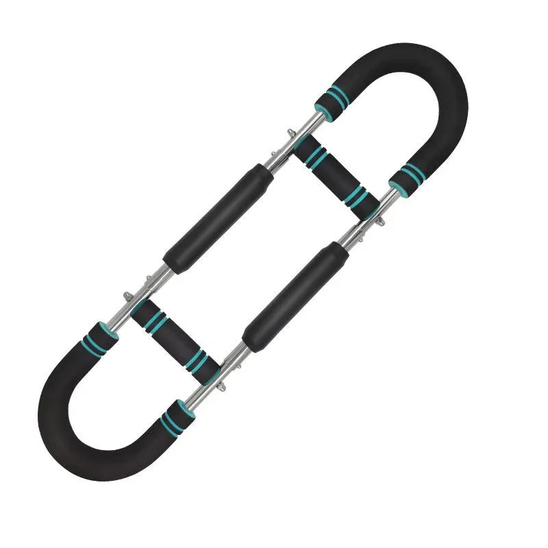 U Shape Arm Gripper And Twister Power Bar Home Workout