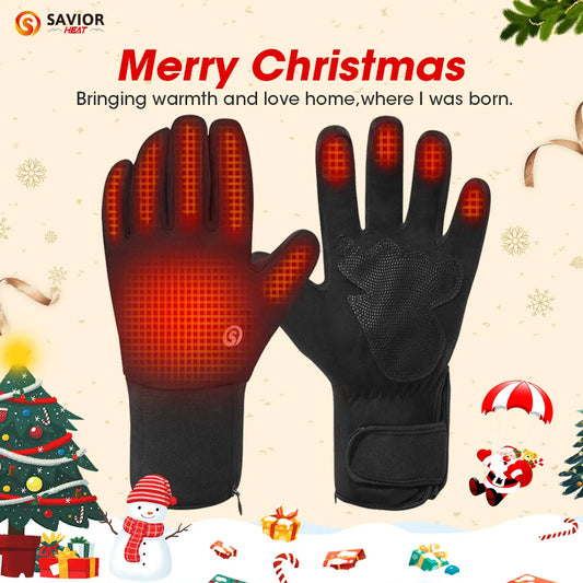 Savior Heat Winter Heated Gloves For Skiing And Outdoors