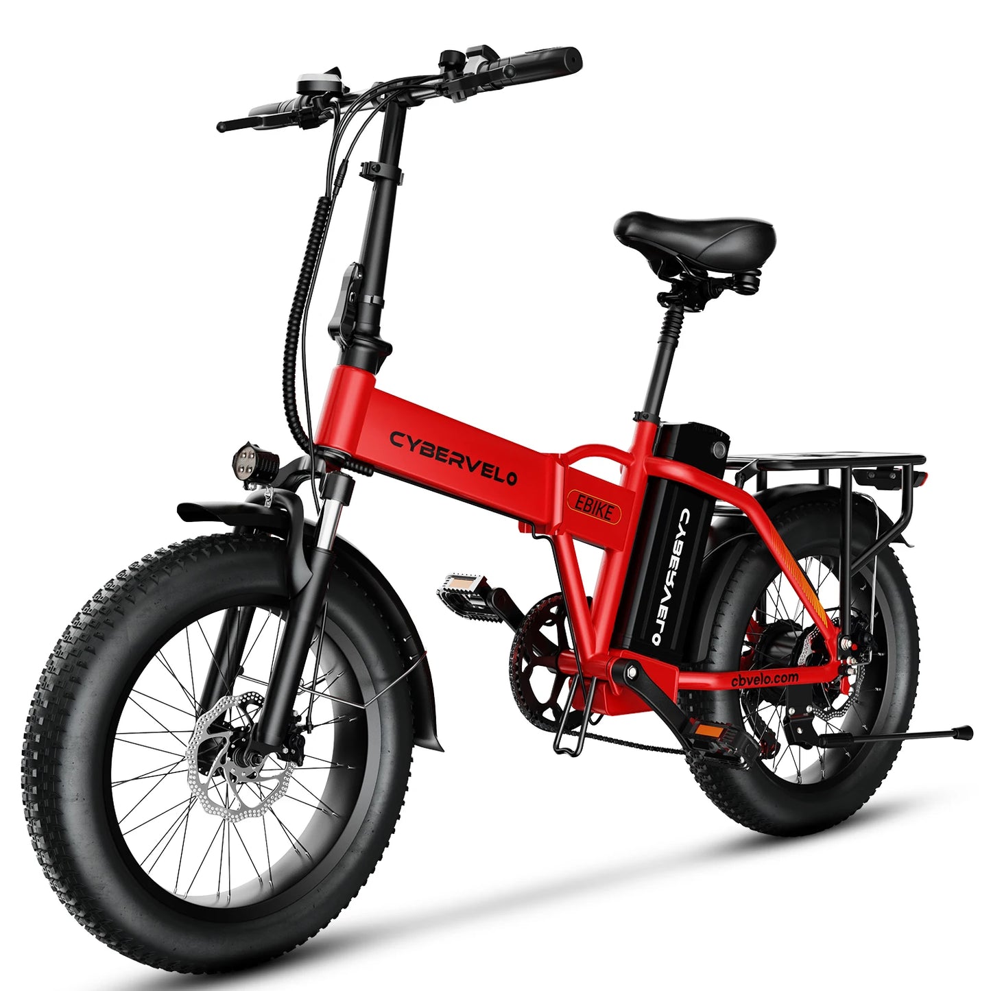 Cybervelo Mars700 Electric Bike 80 Mile Range Foldable