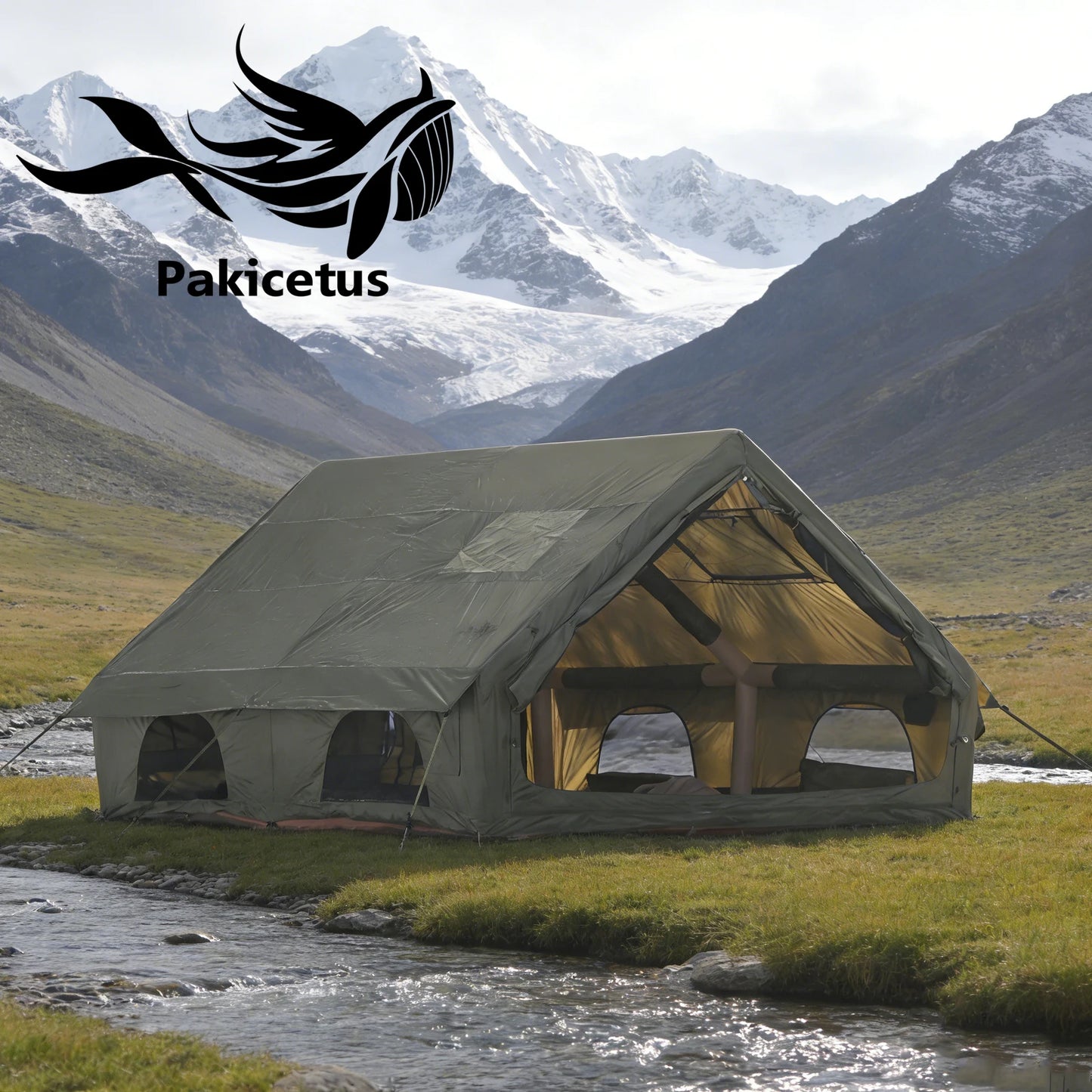 Pakicetus Quick Setup Inflatable Camping Tent