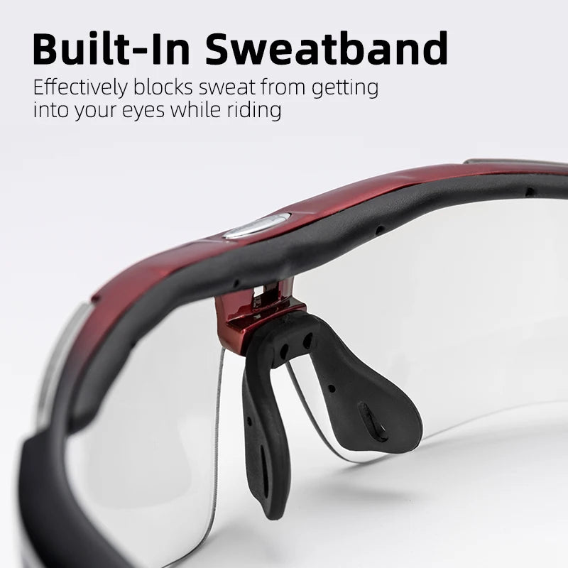 ROCKBROS Photochromic Cycling Glasses UV400 Sunglasses For Men Women