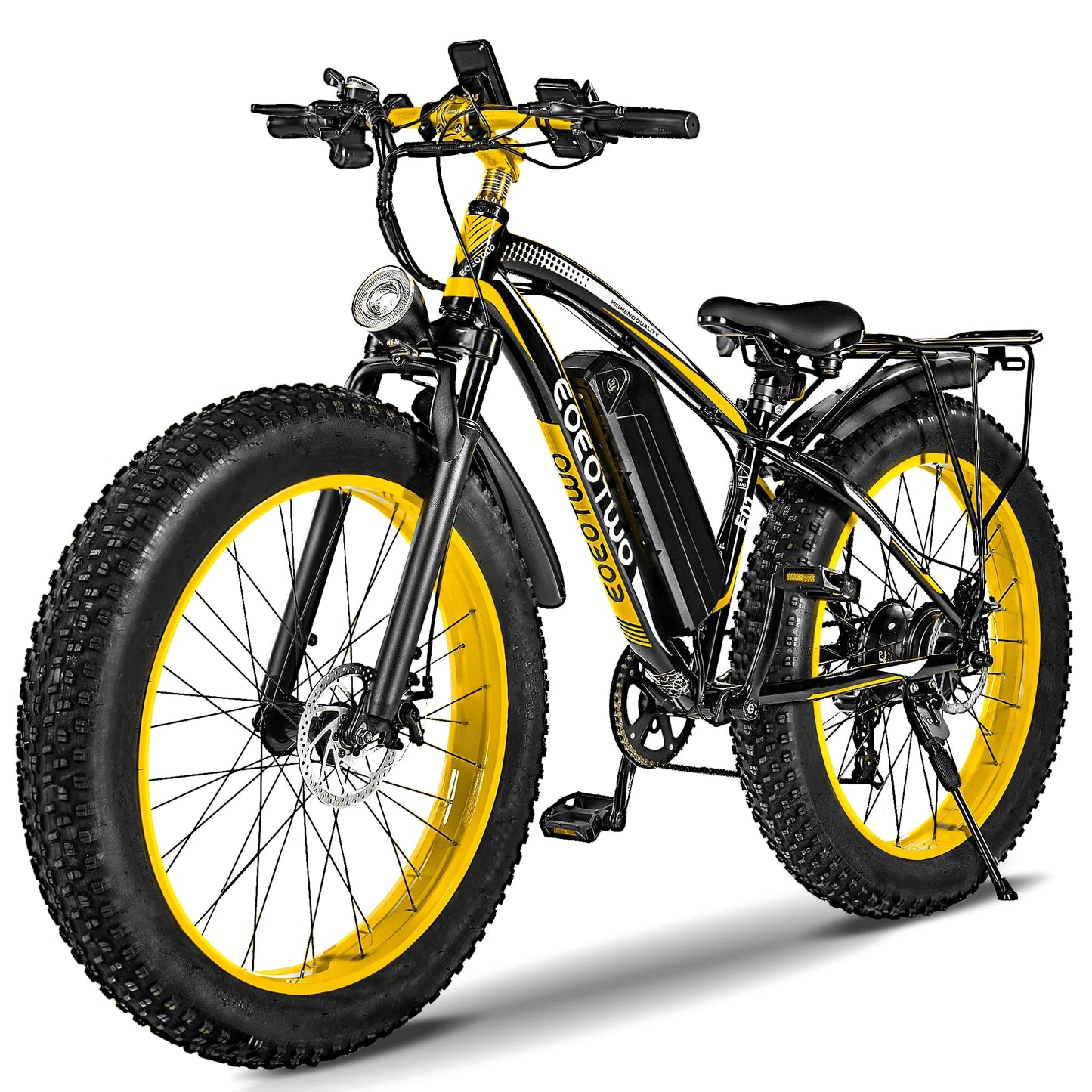 EOEOTWO 1500W Fat Tire Electric Bike All Terrain Ebike 34MPH