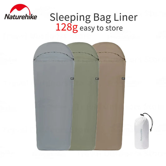 Ultralight Sleeping Bag Liner 128g For Camping And Travel