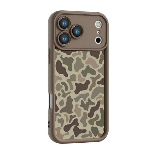 Shockproof Camouflaged TPU Case For iPhone 11 To 17 Pro