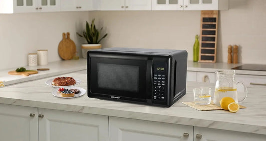 XMSJ Countertop Microwave Oven Touch Control LED Display 700W Power