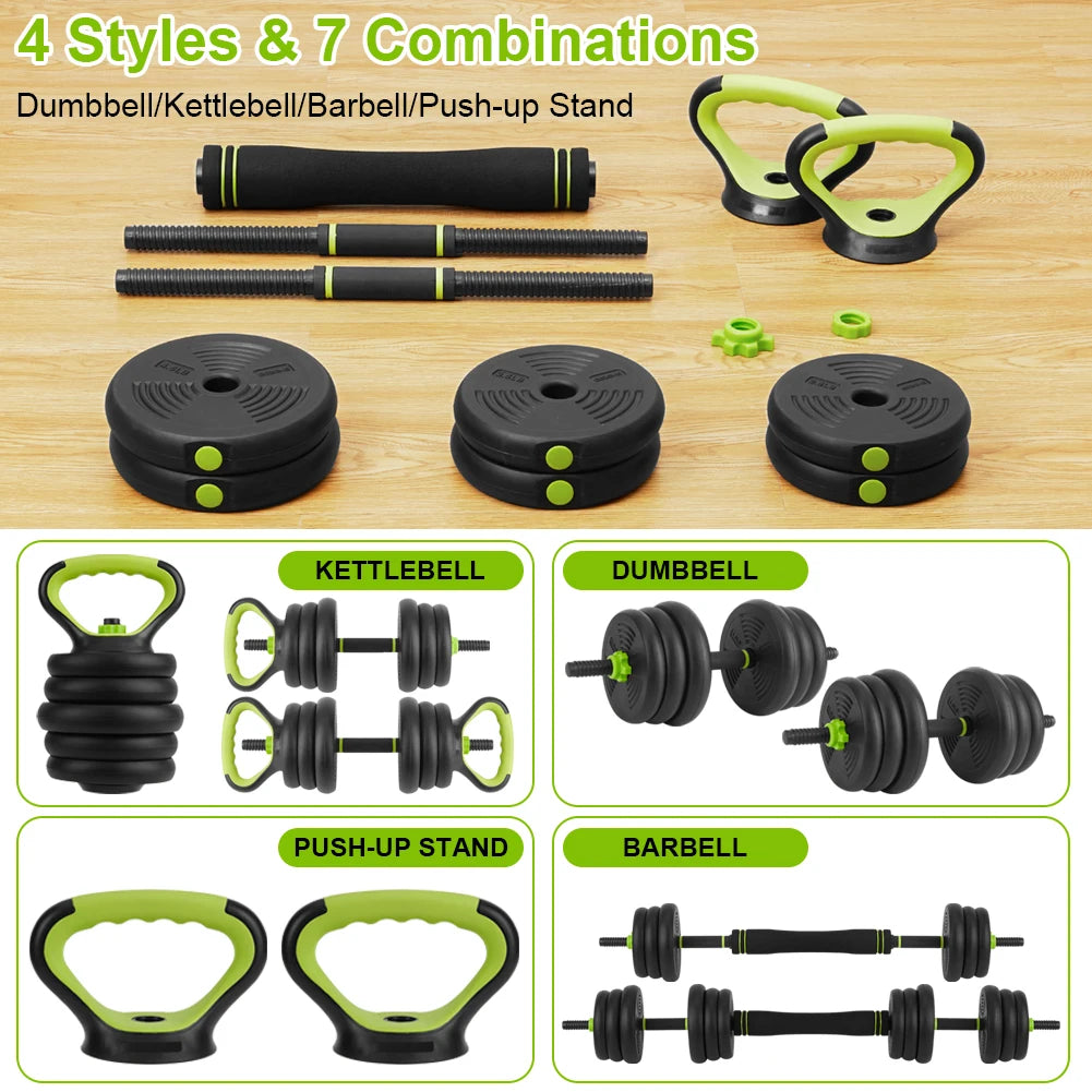 TWISTER.CK Adjustable Dumbbells 44 66 88 Lbs 4 In 1