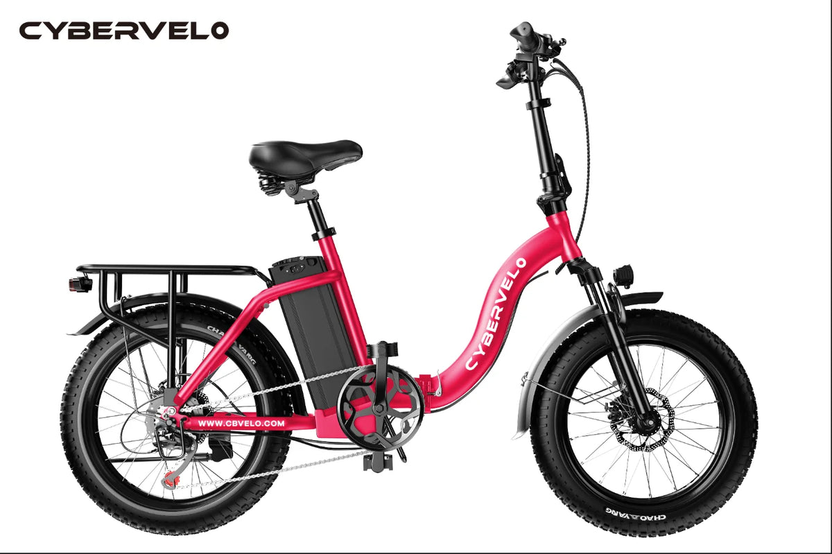 Cybervelo Mars700 Electric Bike 80 Mile Range Foldable