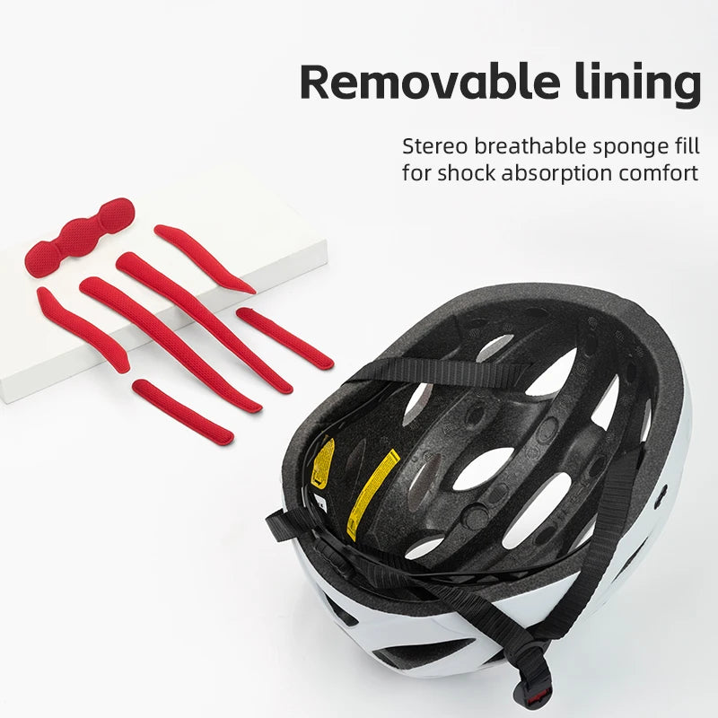 ROCKBROS Cycling Helmet With Integrated Goggles For MTB And Road