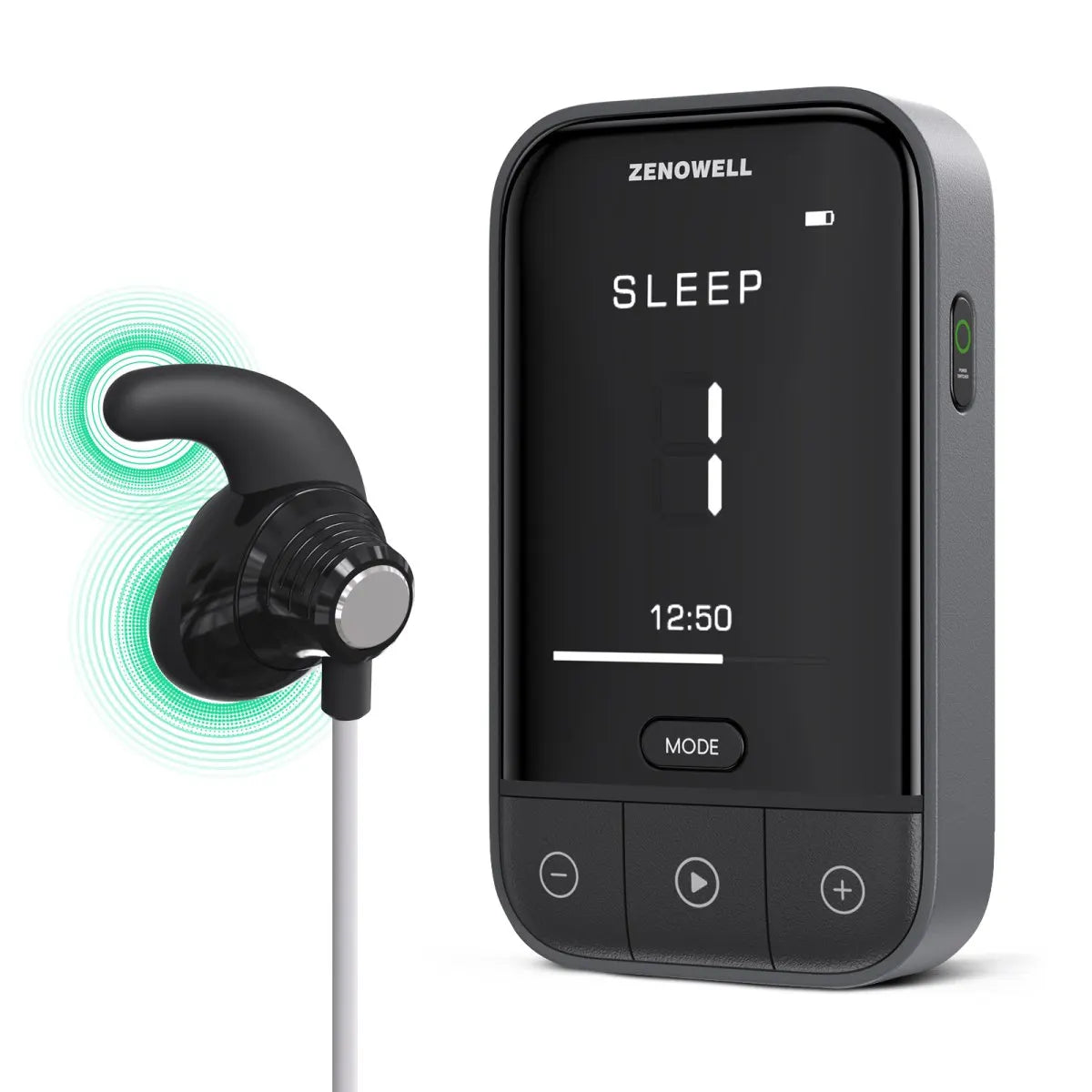 ZENOWELL Vagus Nerve Stimulation For Sleep And Anxiety Relief