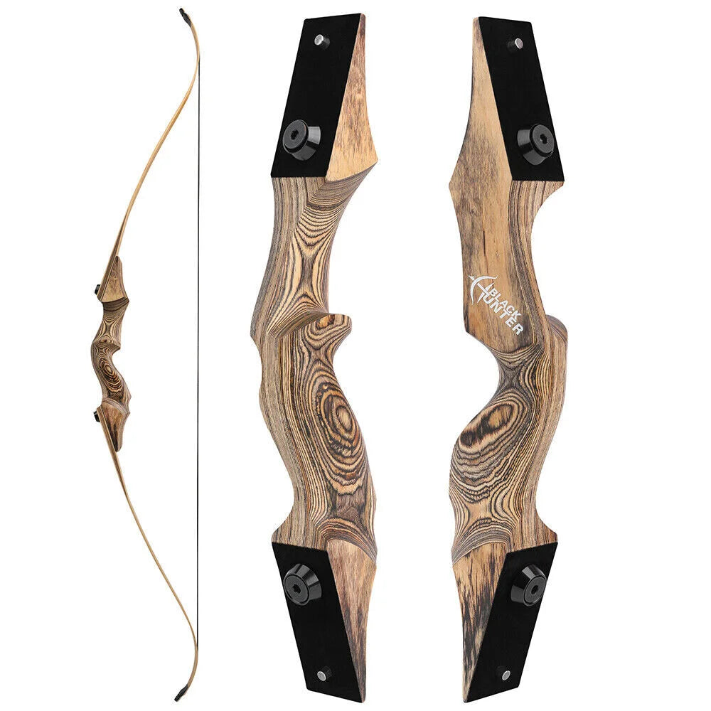 60 Inch Takedown Recurve Bow With Arrows For Hunting And Training