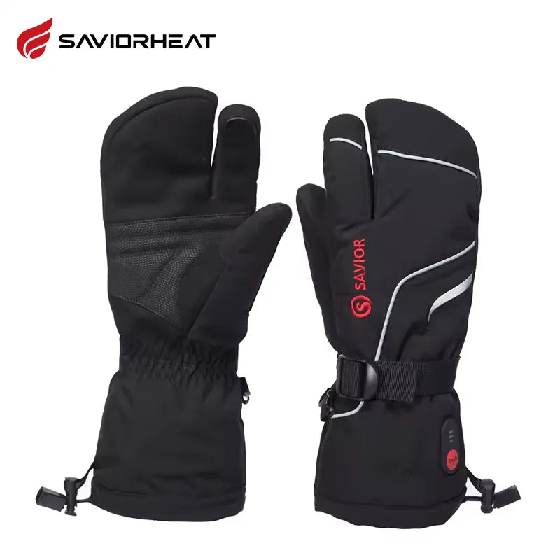 Savior Heat Heated Mittens For Men And Women Battery Gloves