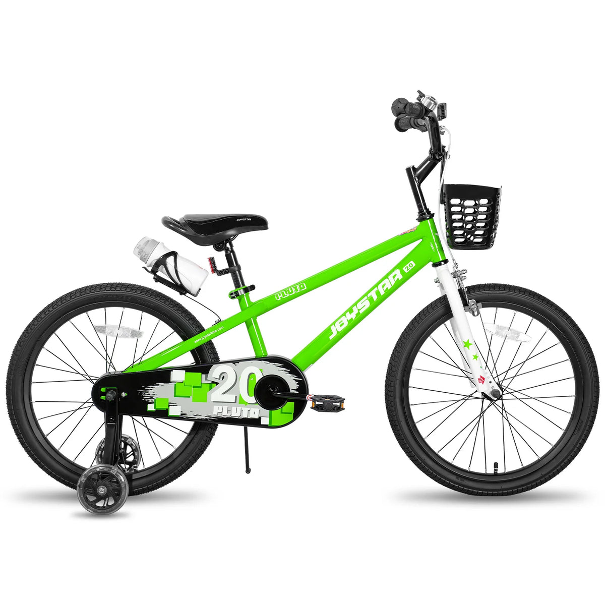 JOYSTAR Kids Bicycle 3-12 With Light Up Training Wheels