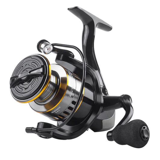Two Hand Rotating Fishing Reel Aluminum Alloy For Freshwater Saltwater