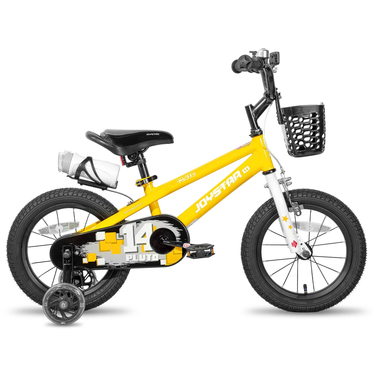 JOYSTAR Kids Bicycle 3-12 With Light Up Training Wheels