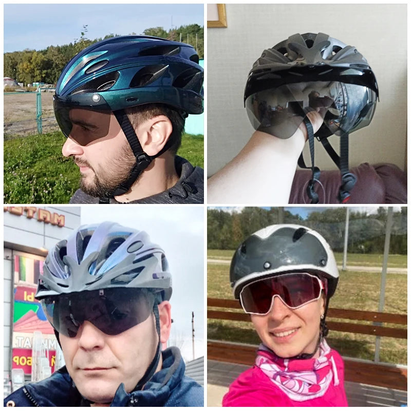 ROCKBROS Bike Helmet EPS Lightweight Breathable Cycling Safety