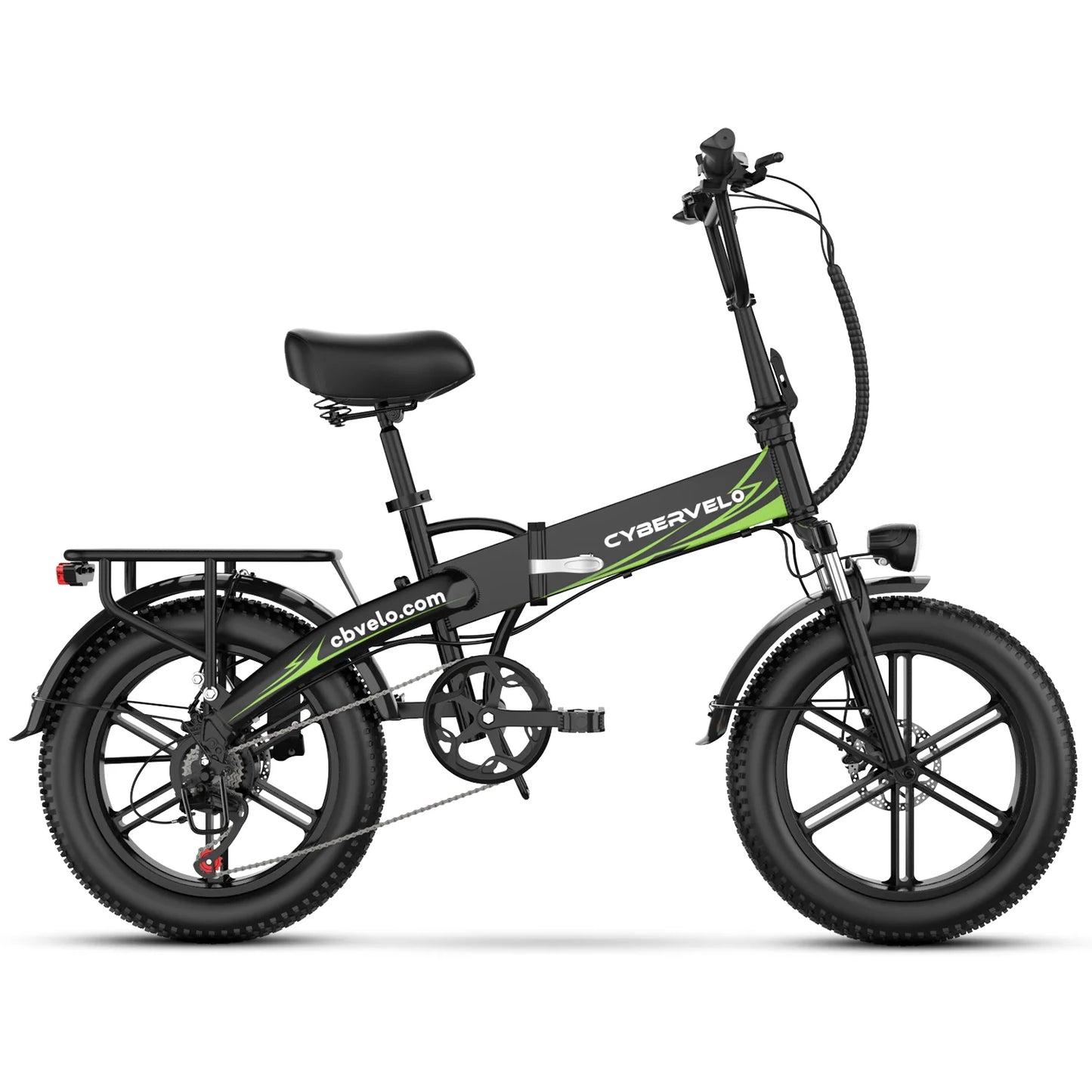Cybervelo Mars700 Electric Bike 80 Mile Range Foldable