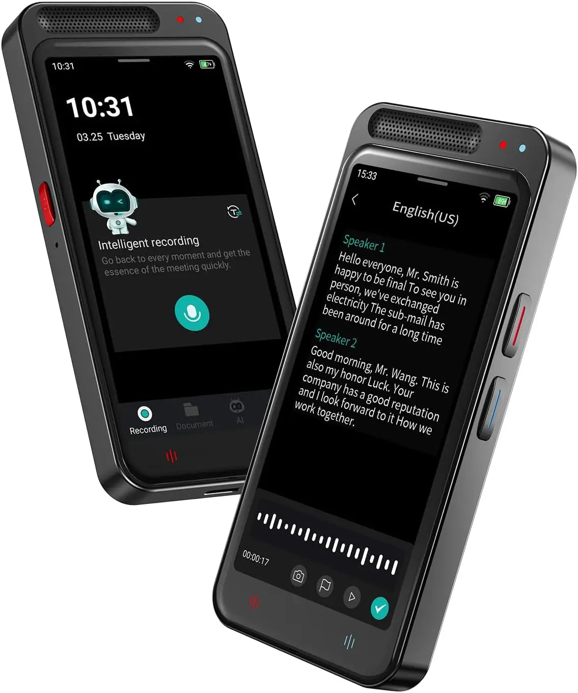 AI Voice Recorder With Transcription And Translation Across 134 Languages