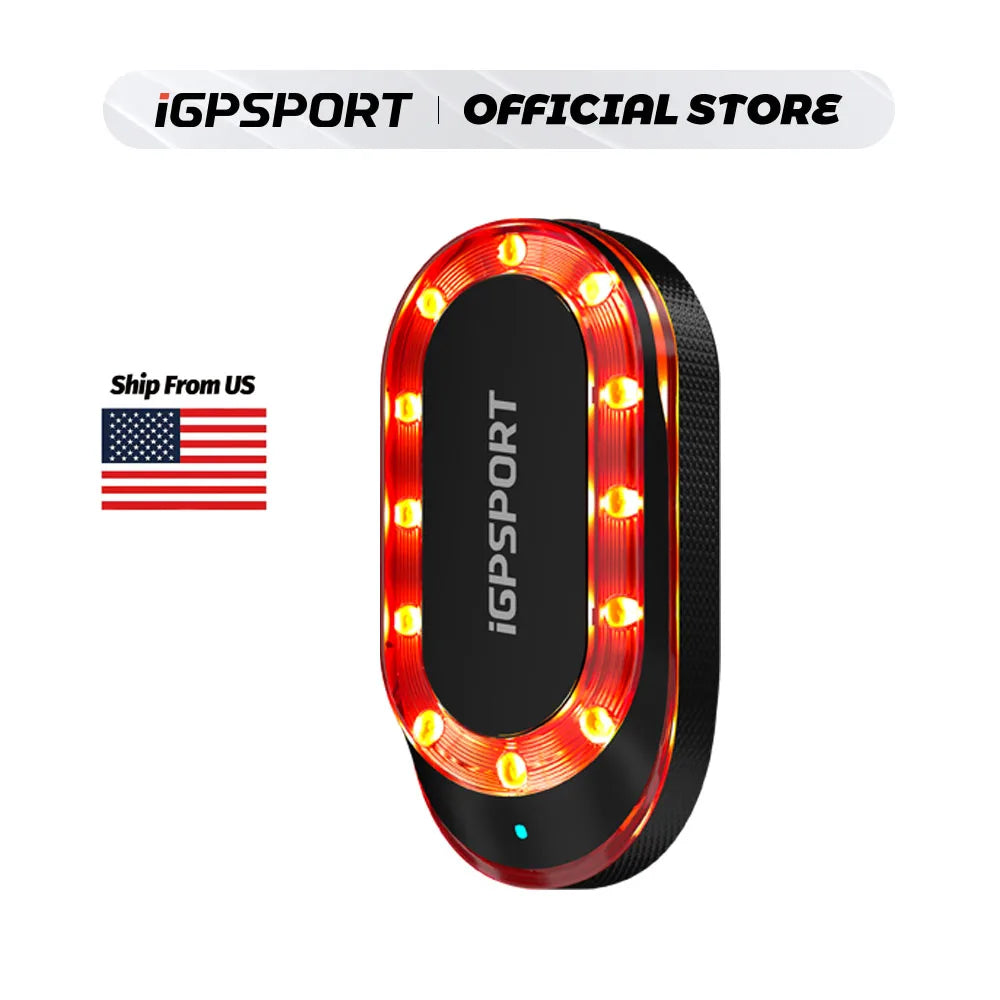 iGPSPORT SRmini Radar Tail Light With Brake Alert IPX7 Waterproof