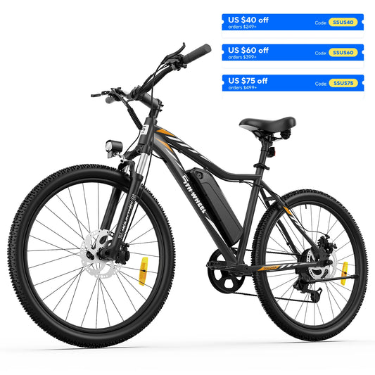 5TH WHEEL AB17 Electric Bike 700W Peak Motor 23 Mph