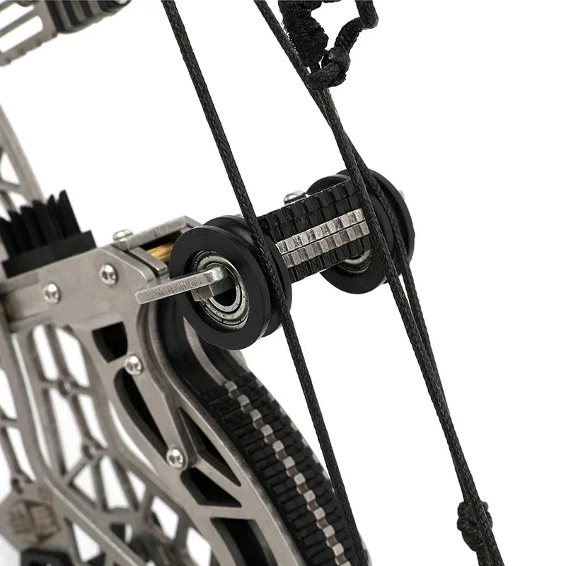 AMEYXGS Mini Compound Bow With Arrows 12 Lb Draw Weight