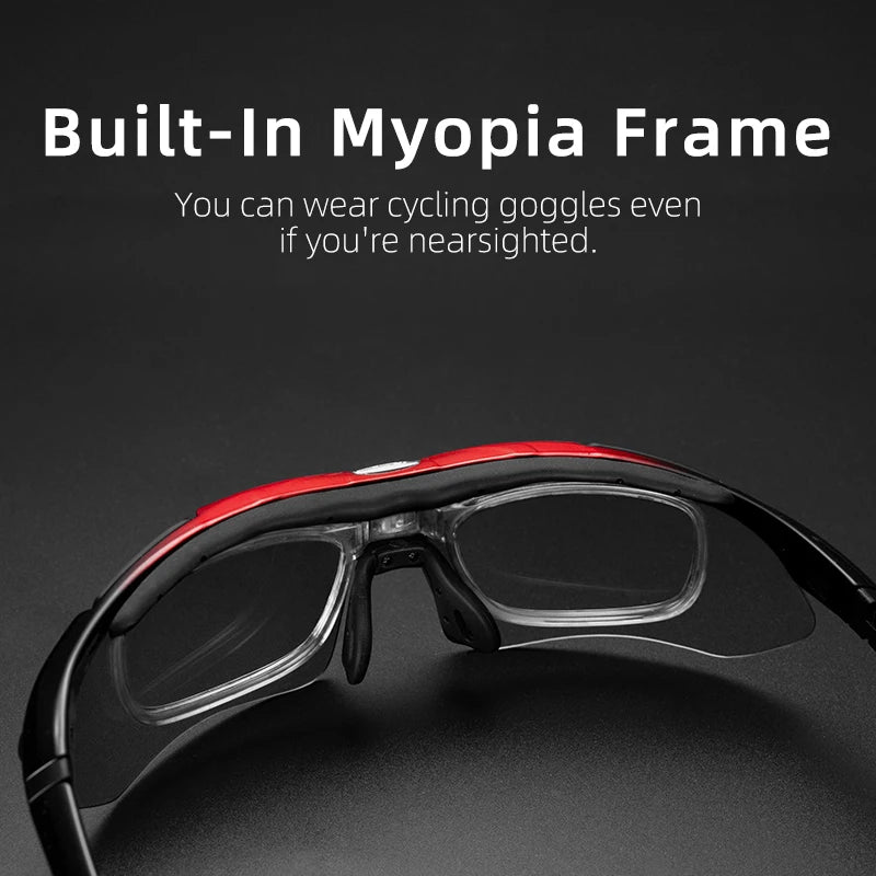 ROCKBROS Photochromic Cycling Glasses UV400 Sunglasses For Men Women