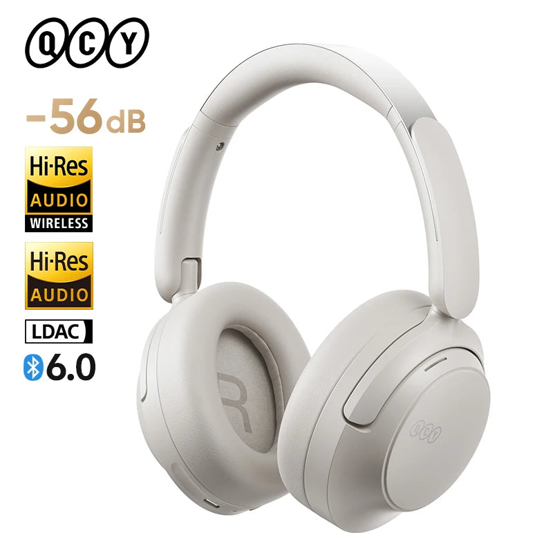 QCY H3S Over Ear ANC Bluetooth Headphones LDAC Spatial Sound
