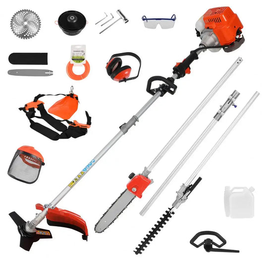 Five In One Garden Mower Trimmer Hedge Pruner Weeder