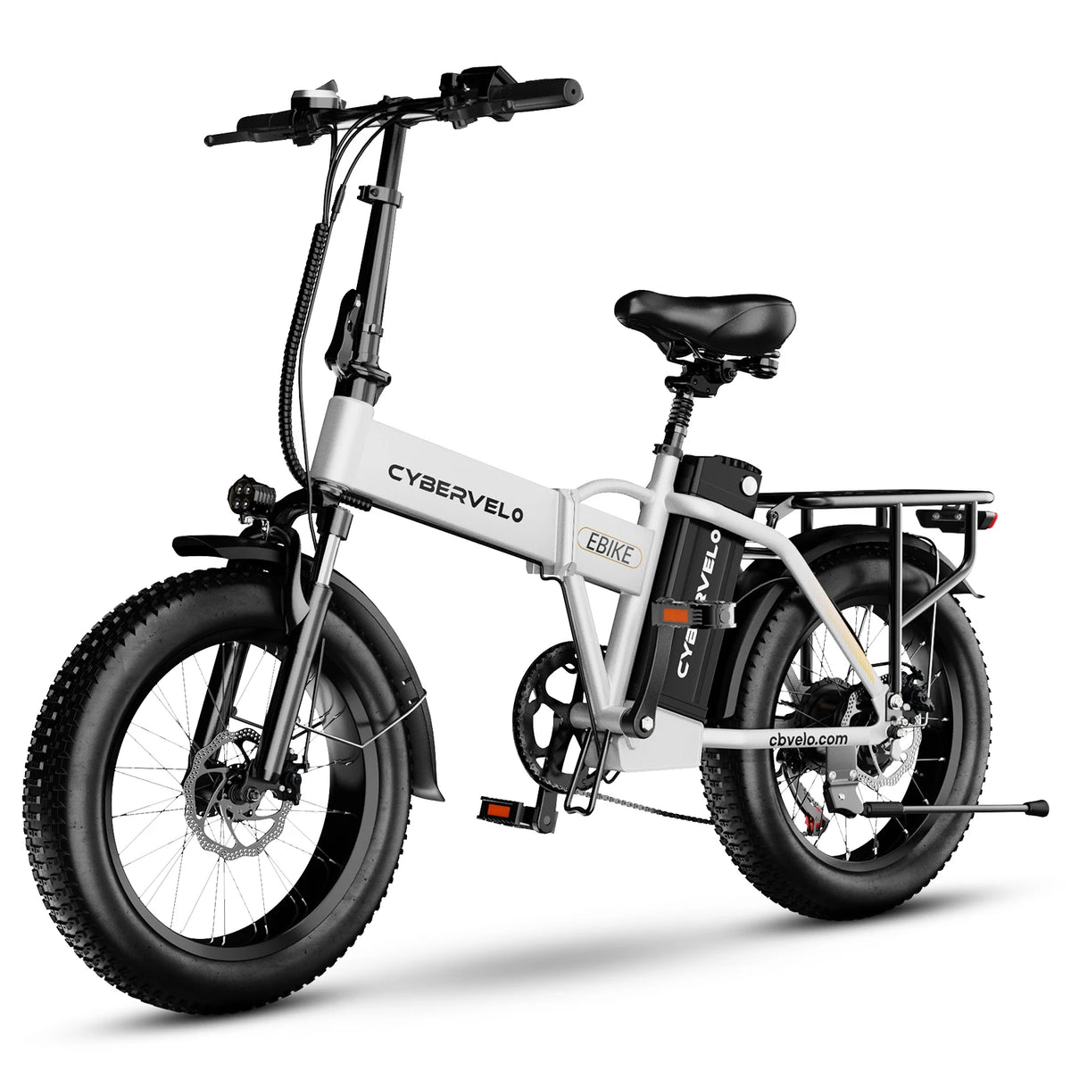 Cybervelo Mars700 Electric Bike 80 Mile Range Foldable